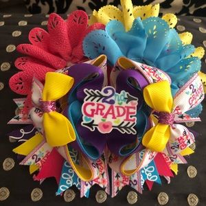 Girls Large Custom Over the top bow!